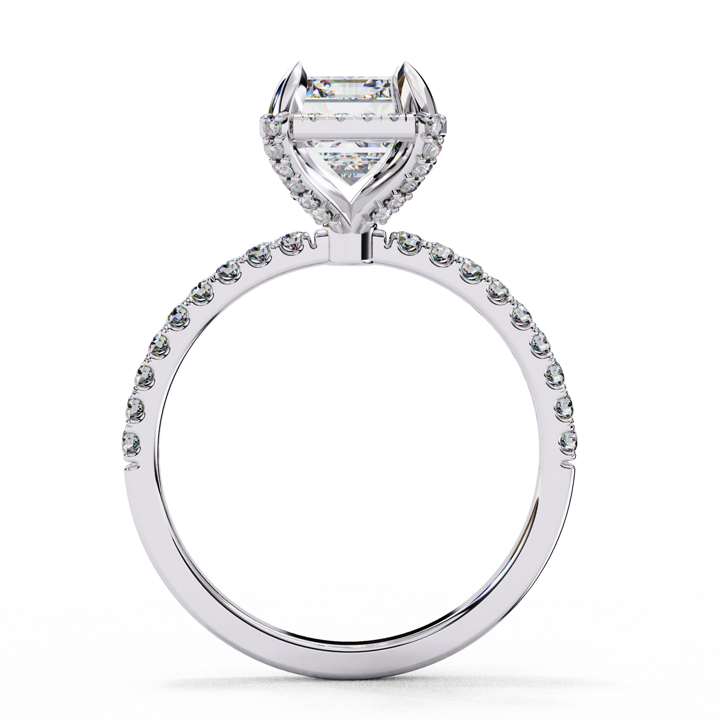 timeless grace lab grown diamond ring