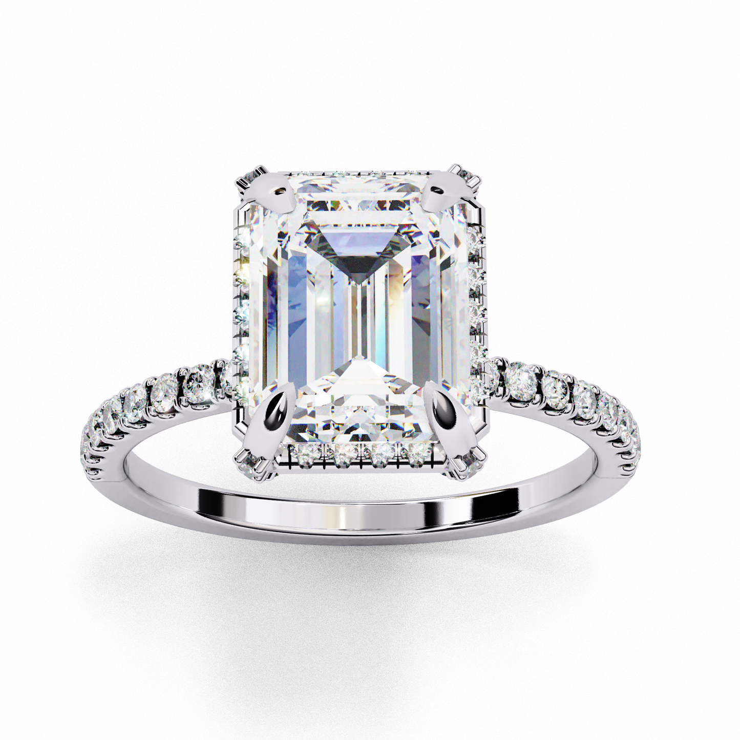 timeless grace lab grown diamond ring