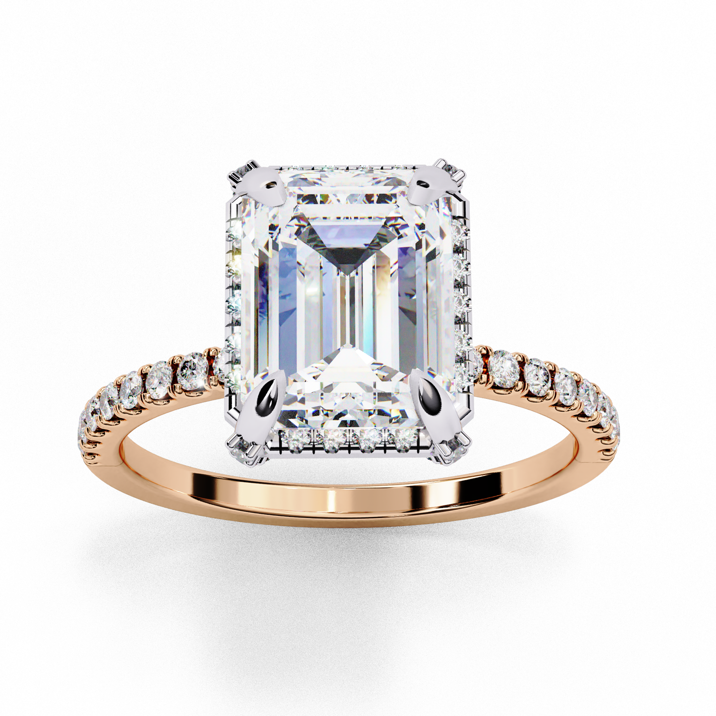 timeless grace lab grown diamond ring