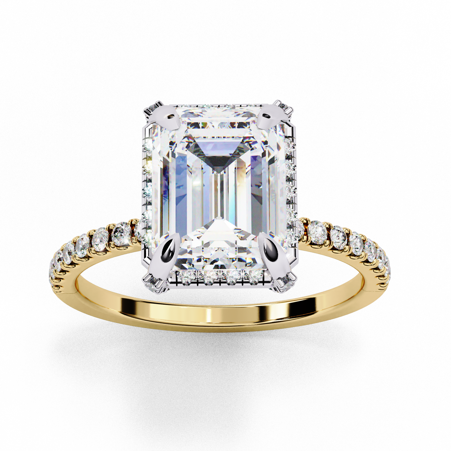 timeless grace lab grown diamond ring