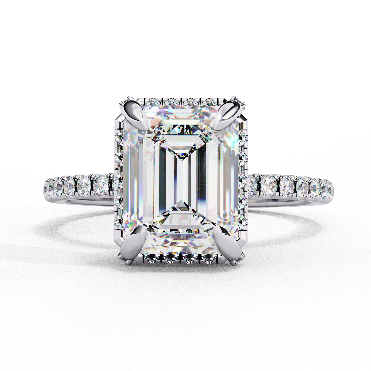 timeless grace lab grown diamond ring