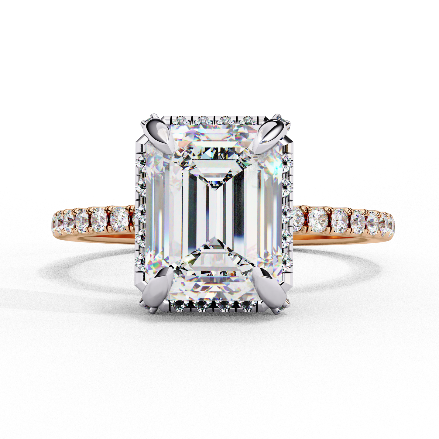 timeless grace lab grown diamond ring