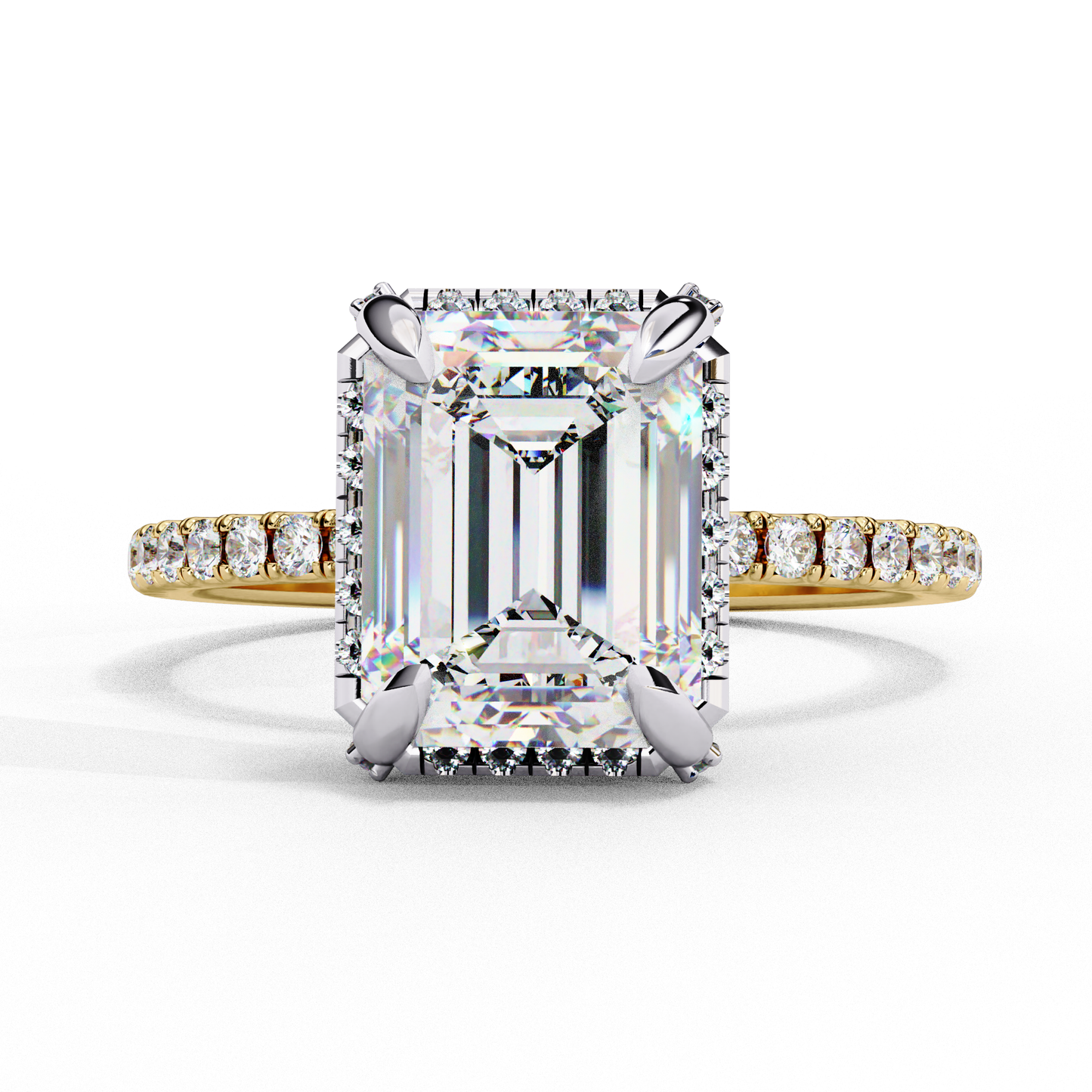 timeless grace lab grown diamond ring