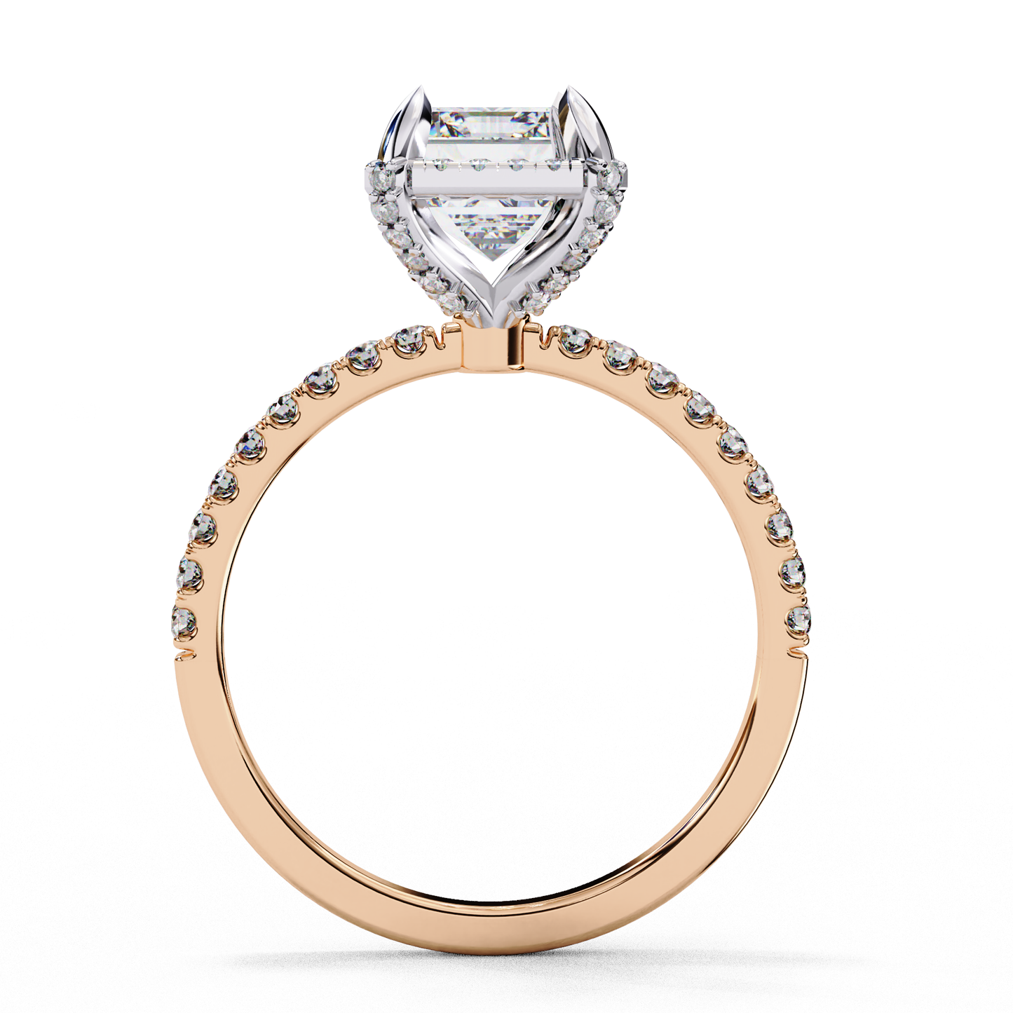 timeless grace lab grown diamond ring
