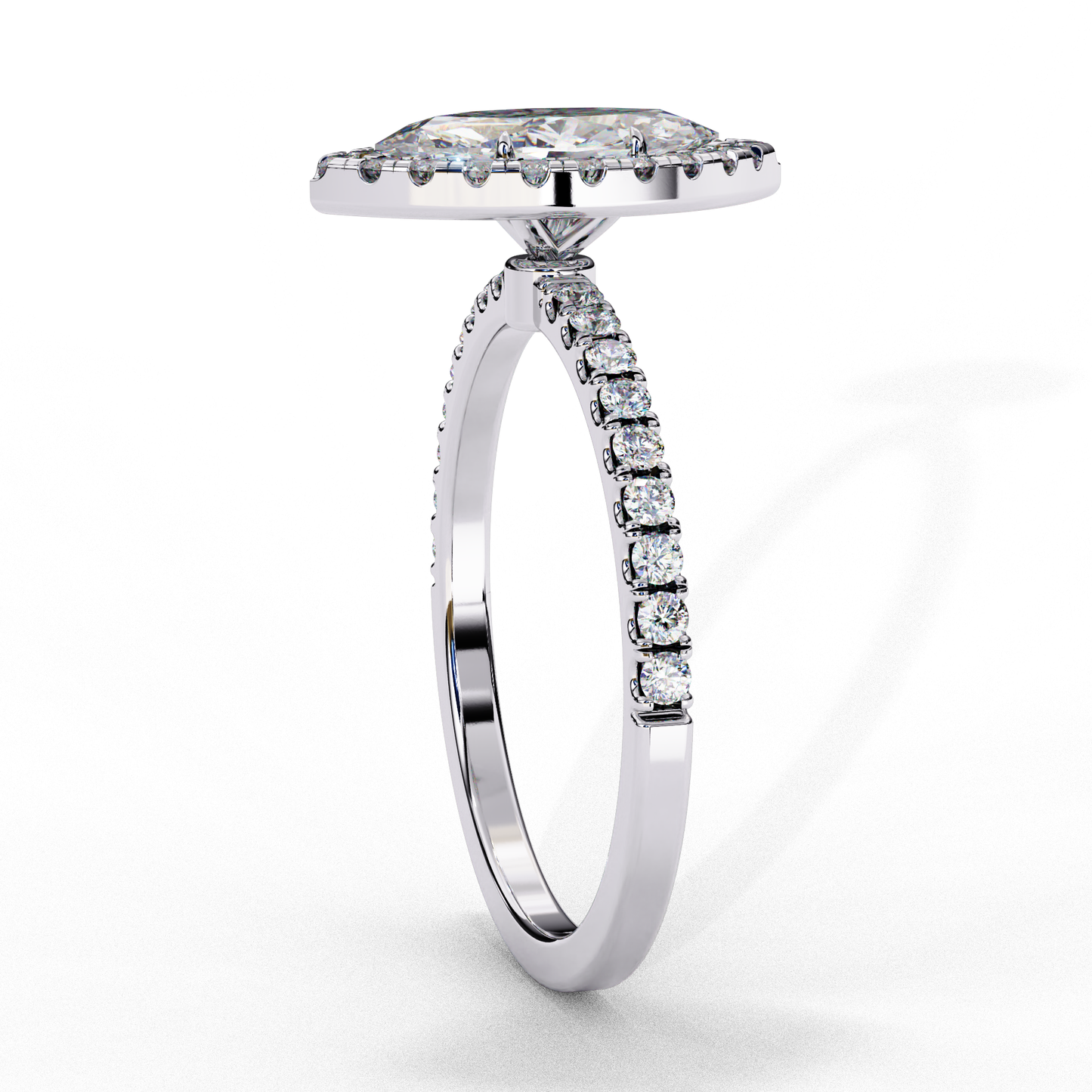 starlight marquise lab grown diamond ring