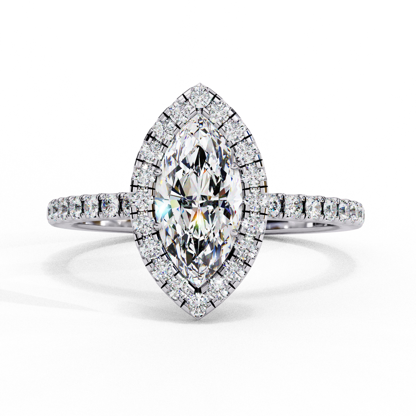 starlight marquise lab grown diamond ring