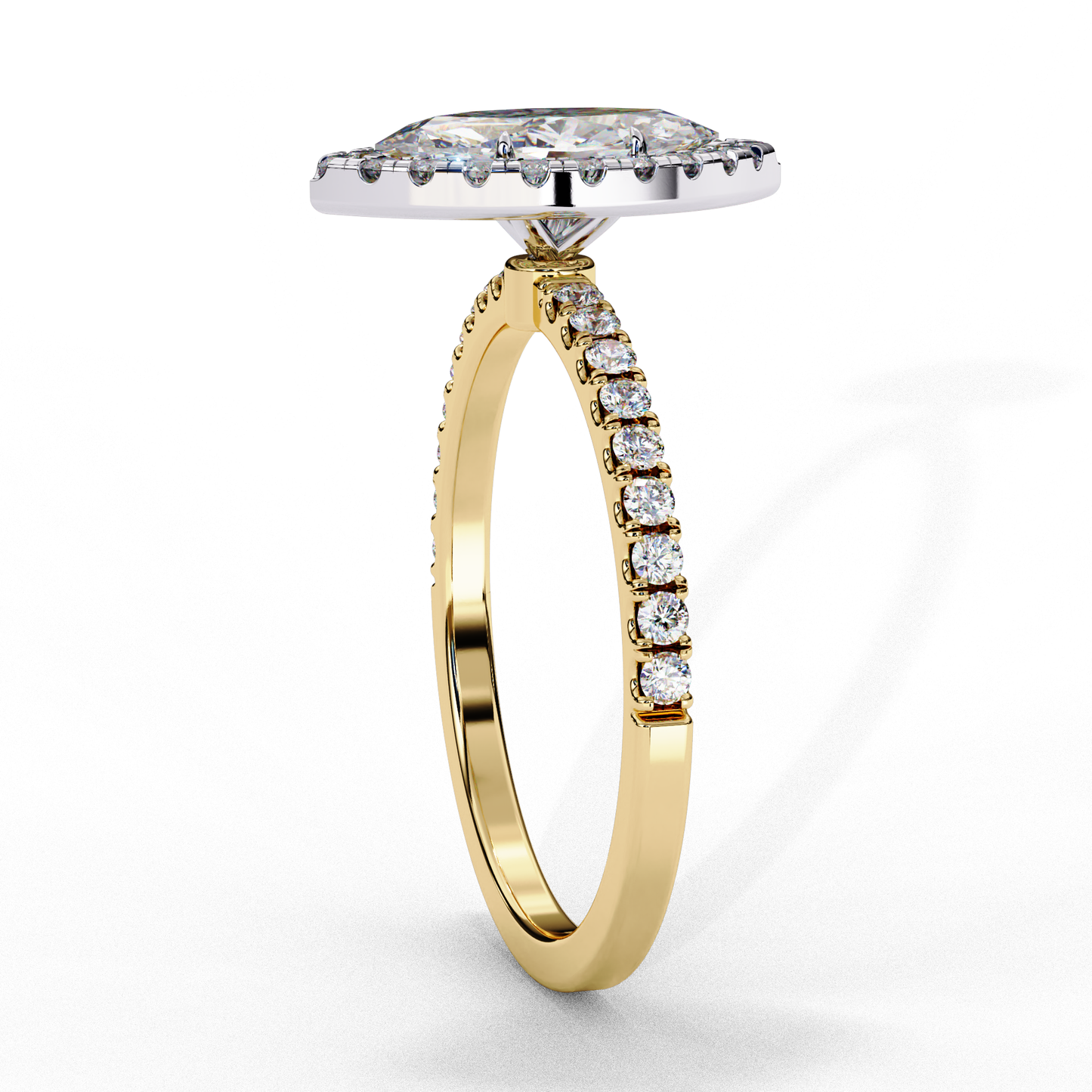 starlight marquise lab grown diamond ring