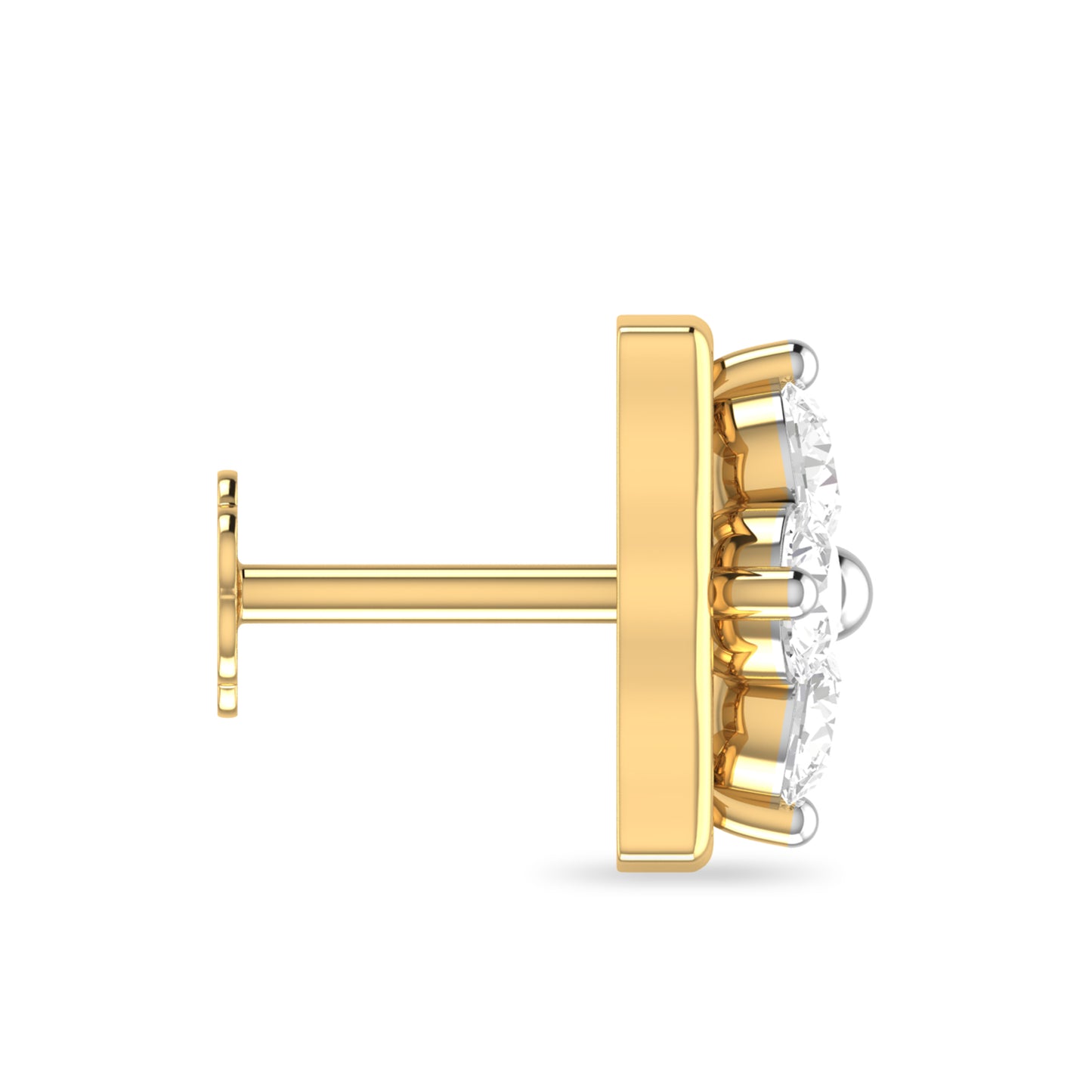 the chandrakali diamond nosepin