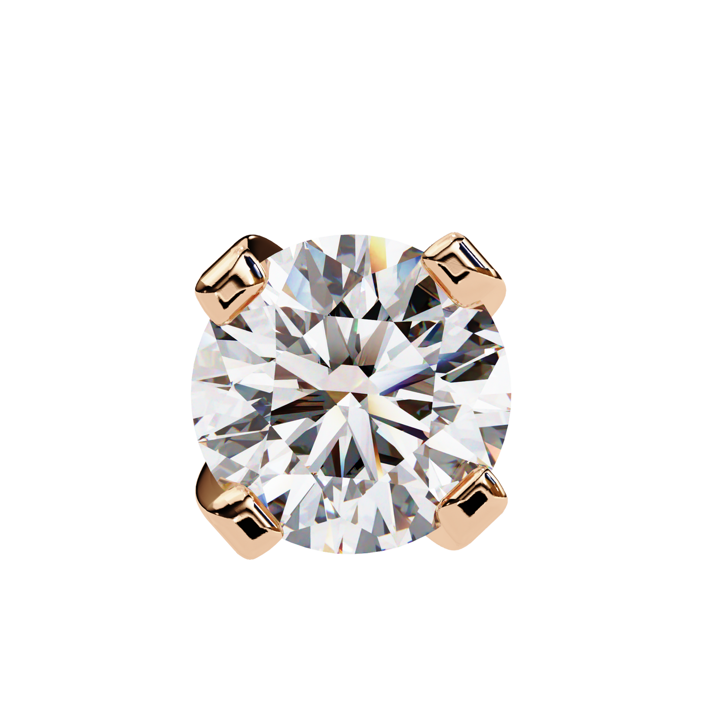 trillion radiance lab grown diamond studs