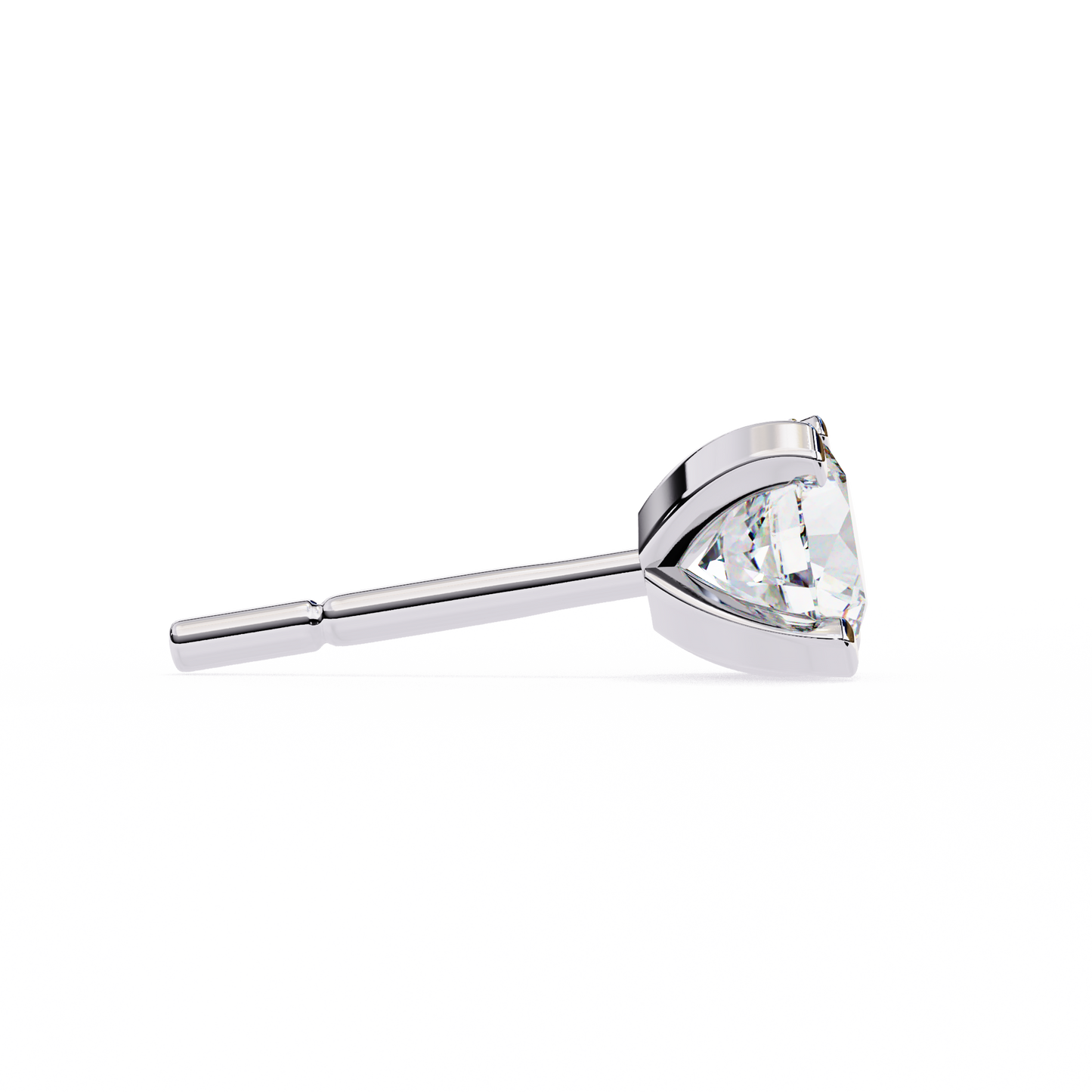 trillion radiance lab grown diamond studs