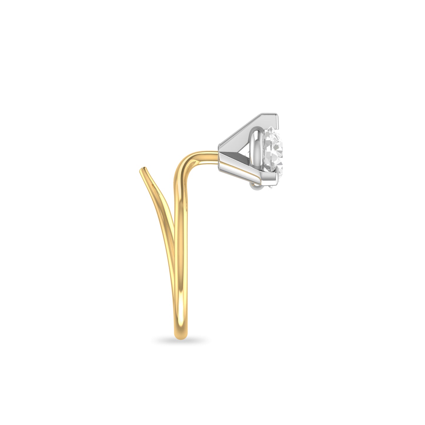 the samiksha diamond nosepin