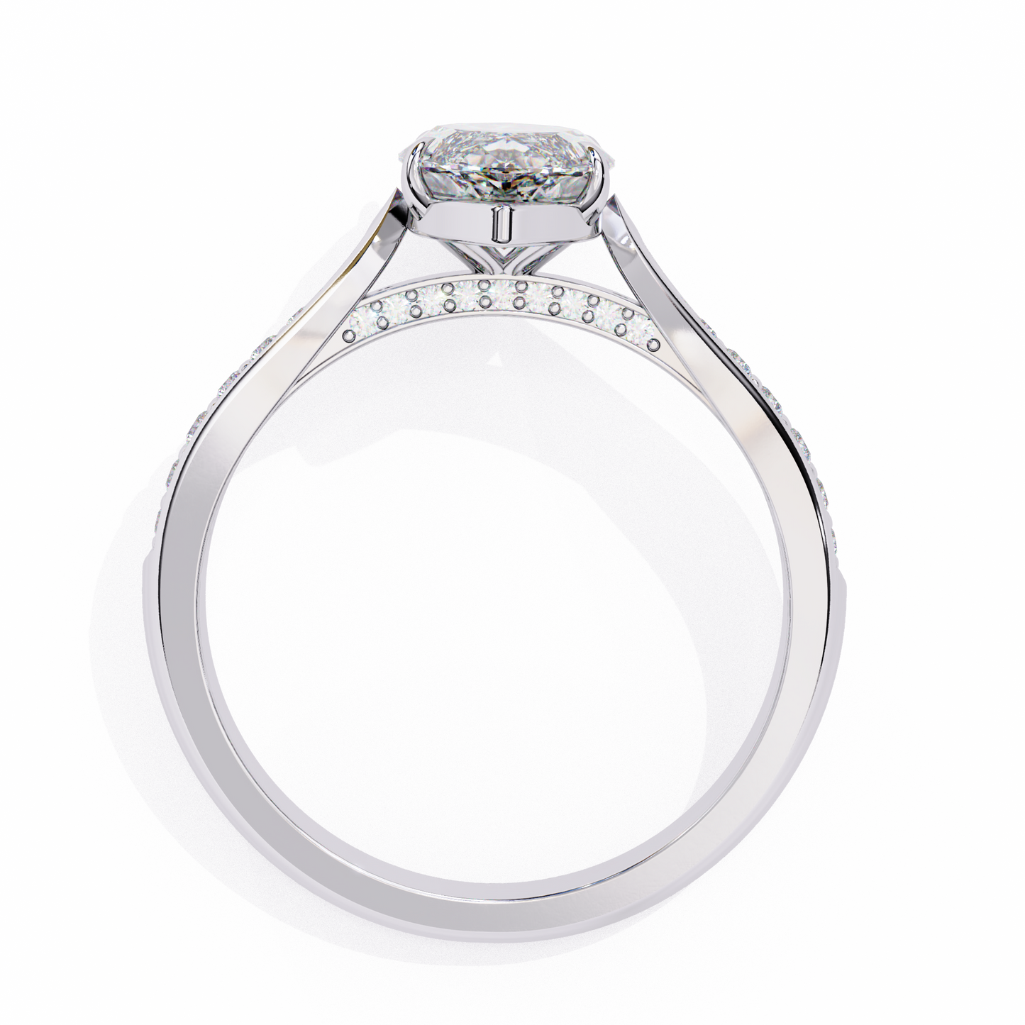 celeste marquis lab grown diamond ring