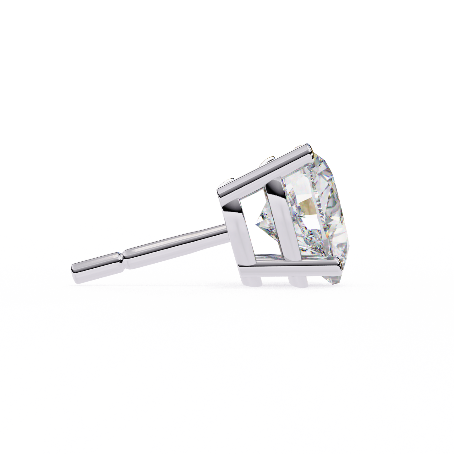 eternal heart lab grown diamond studs