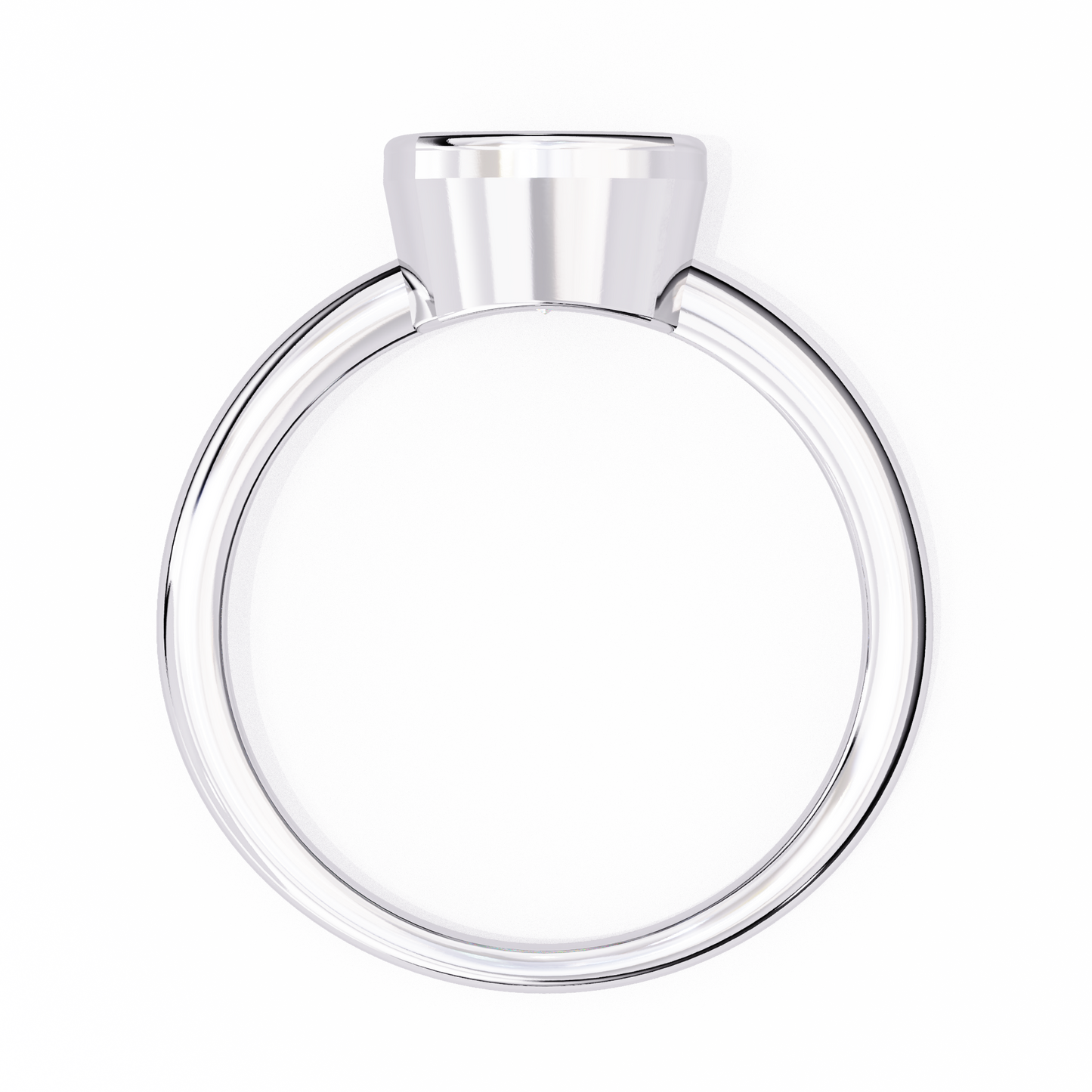 cushion blossom lab grown diamond ring