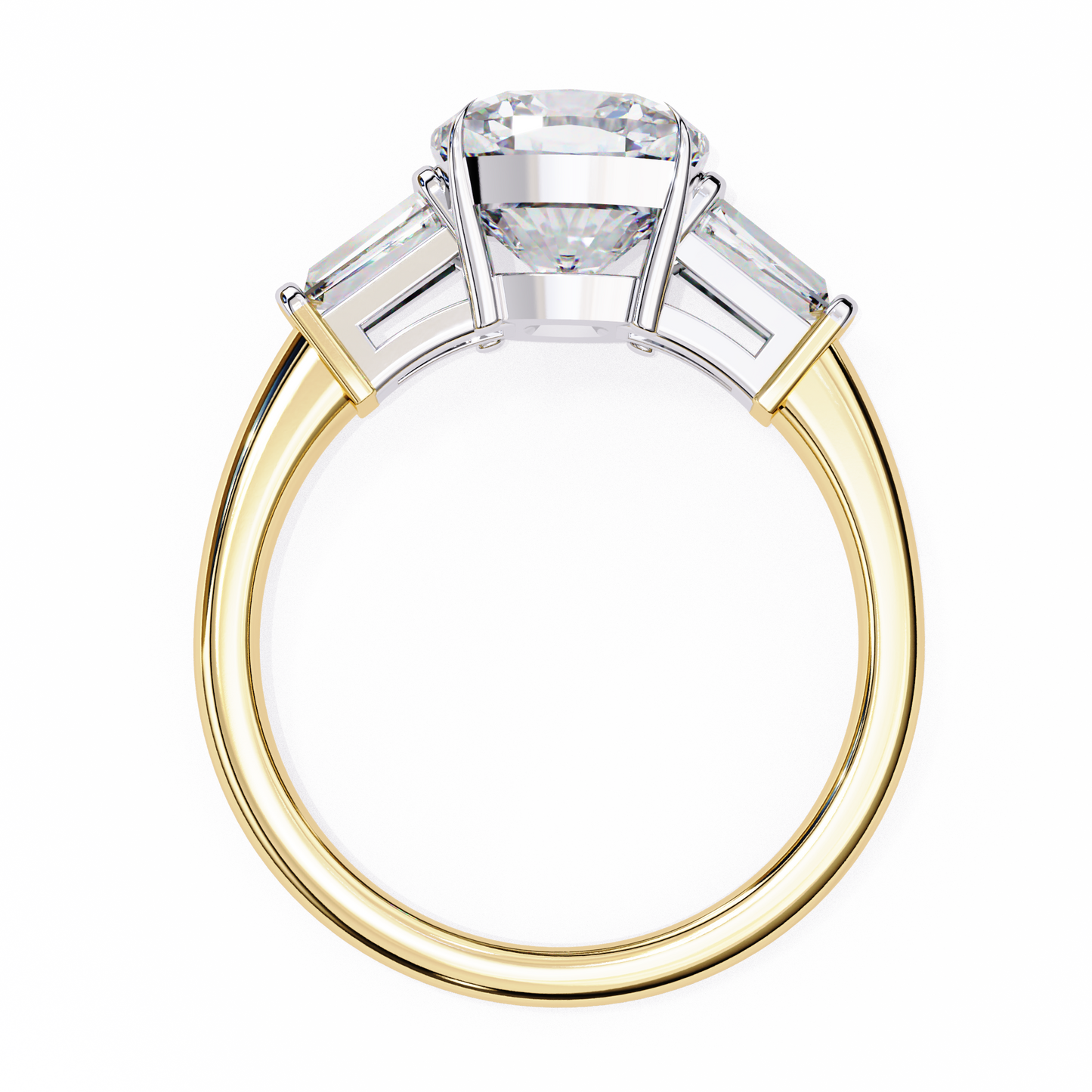 eternal cushion lab grown diamond ring