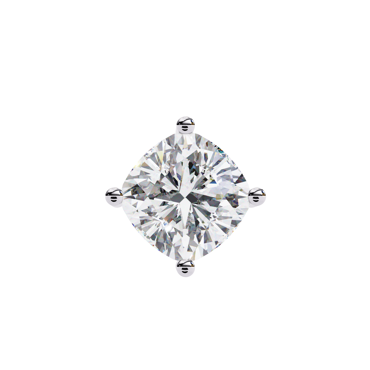 celestia cushion lab-grown diamond pendant