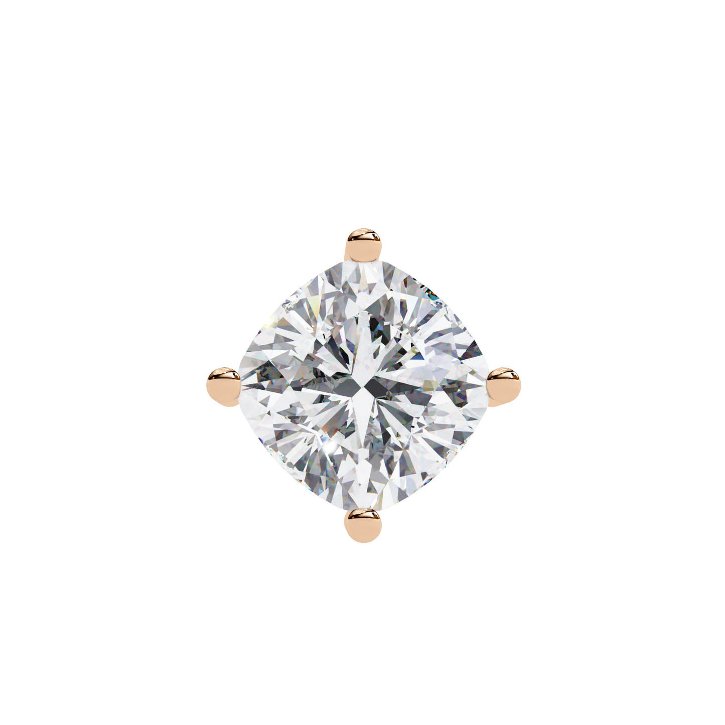 celestia cushion lab-grown diamond pendant