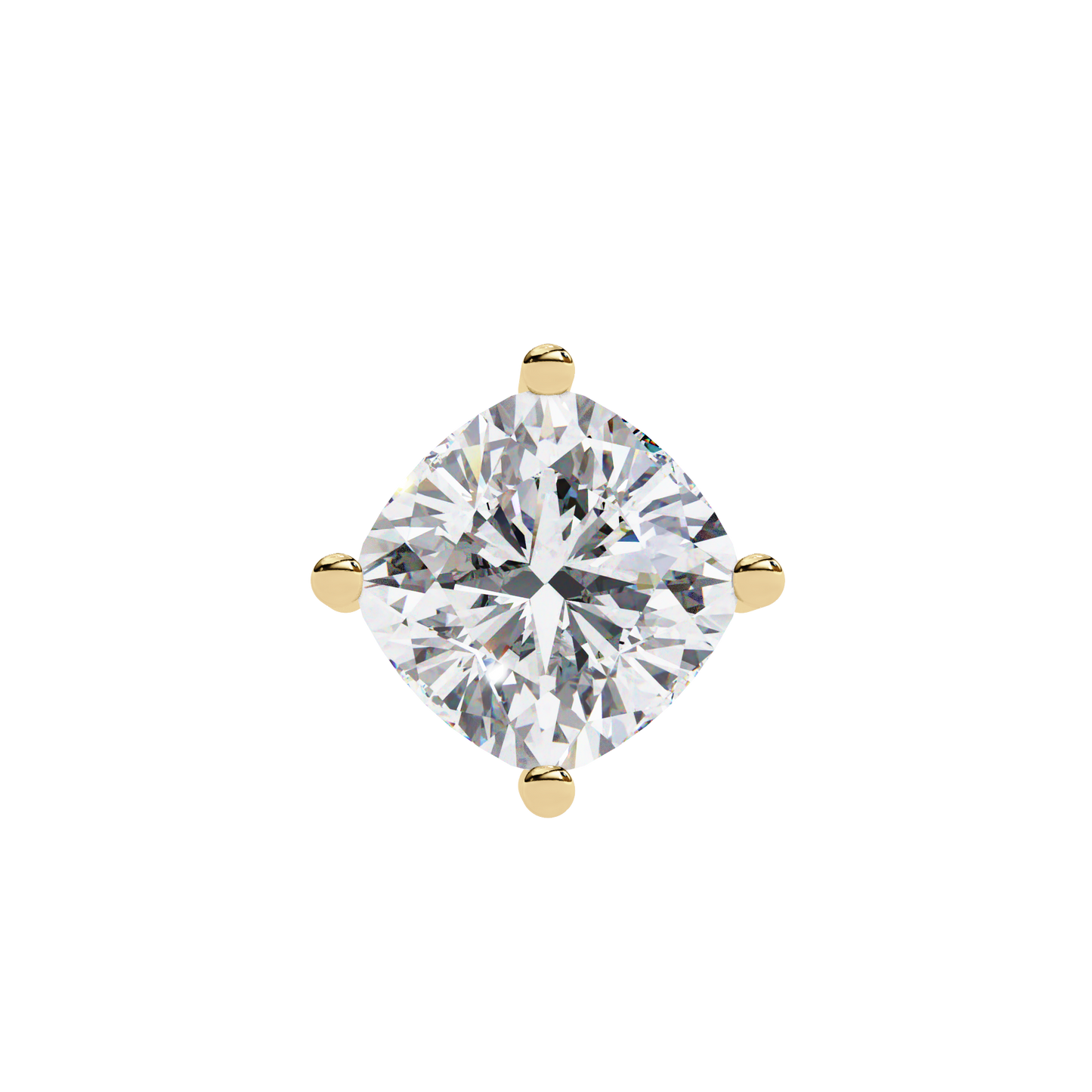celestia cushion lab-grown diamond pendant