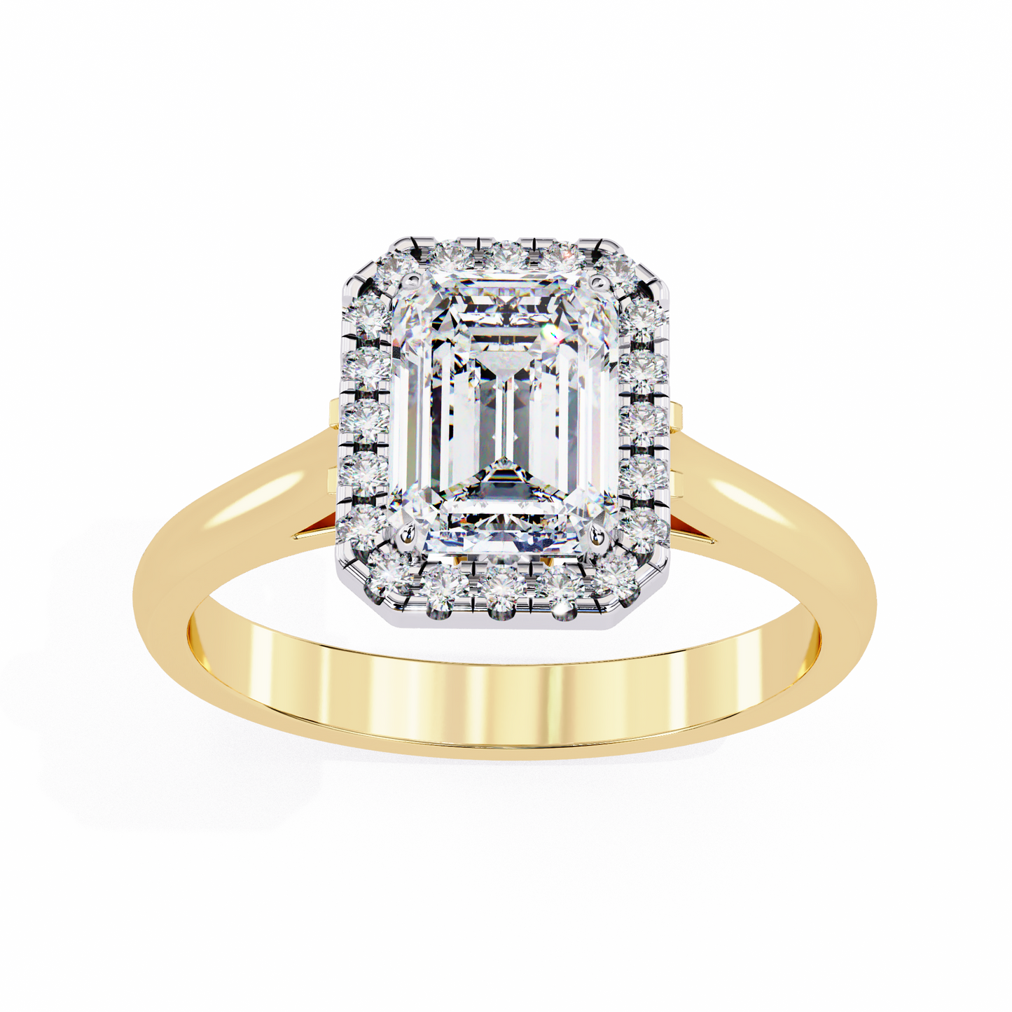 celeste charm lab grown diamond ring