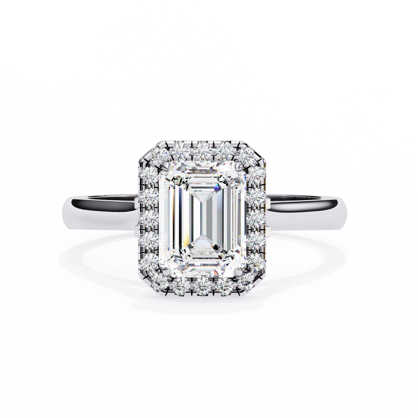 celeste charm lab grown diamond ring