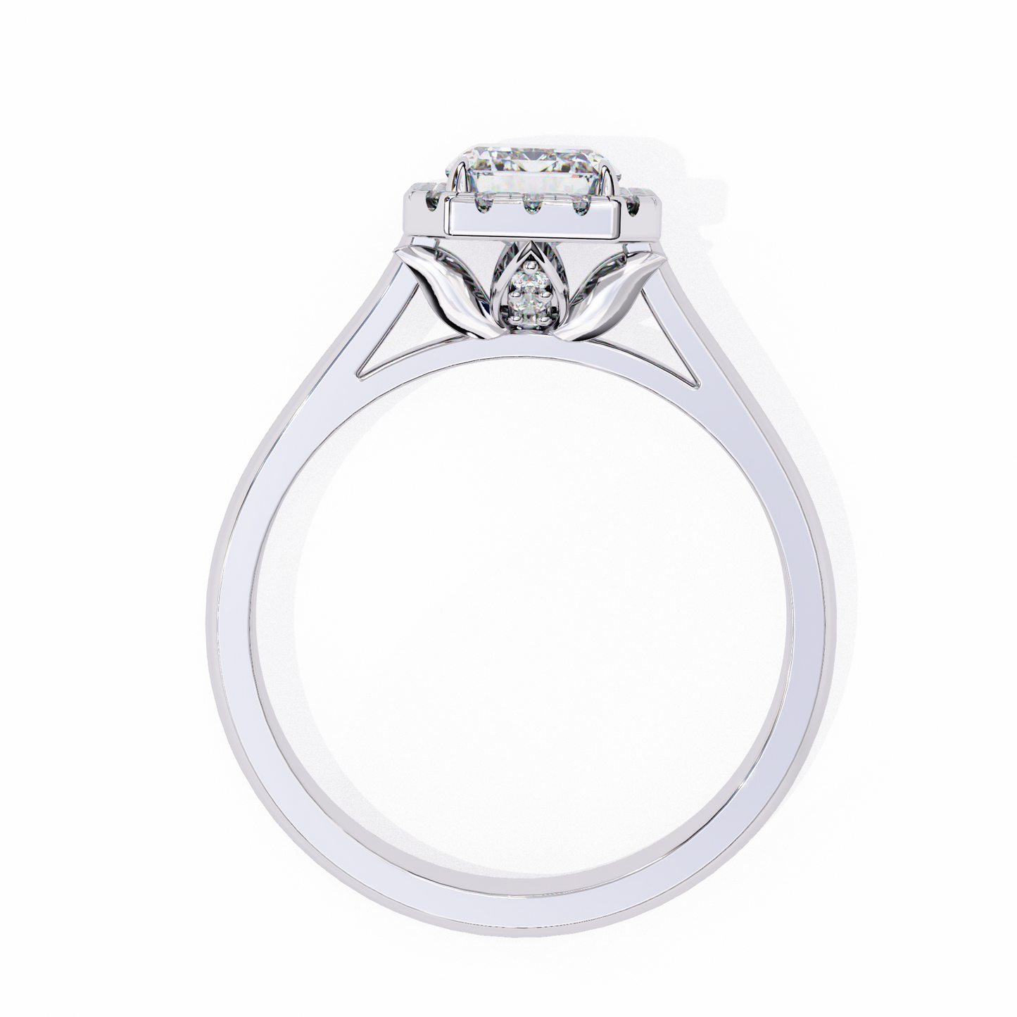 celeste charm lab grown diamond ring