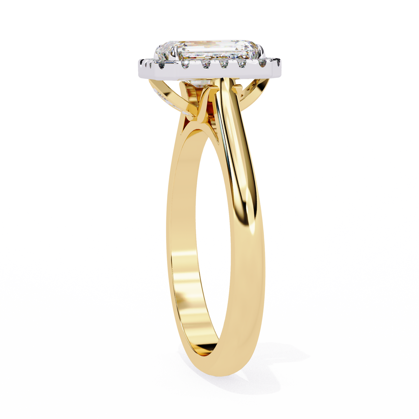 celeste charm lab grown diamond ring
