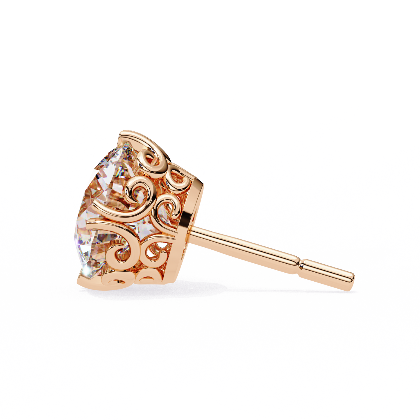 victorian dream lab grown diamond studs