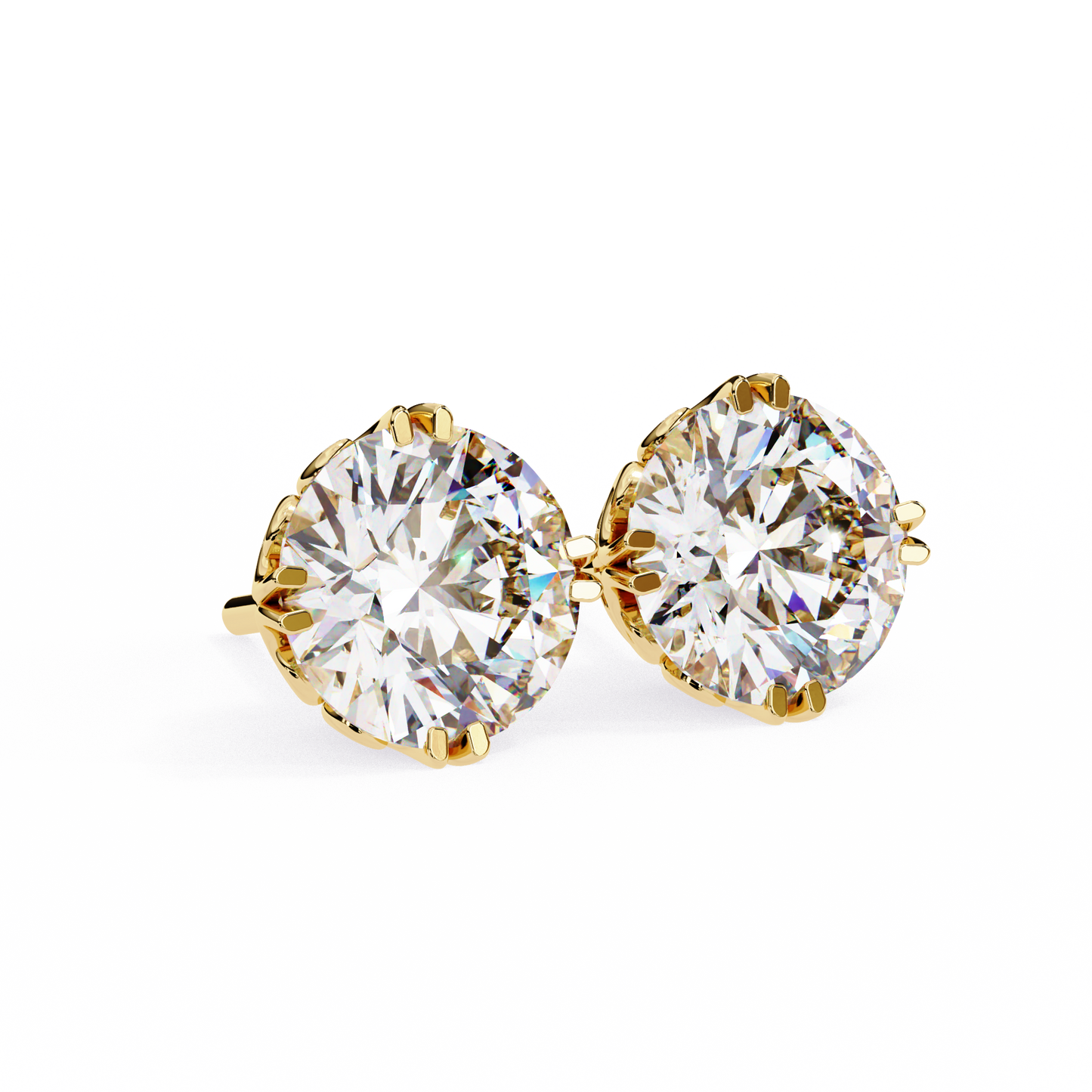 victorian dream lab grown diamond studs