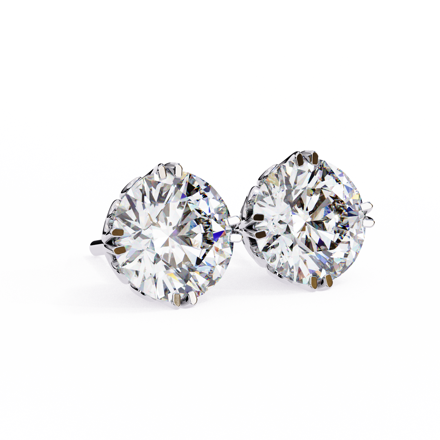 victorian dream lab grown diamond studs