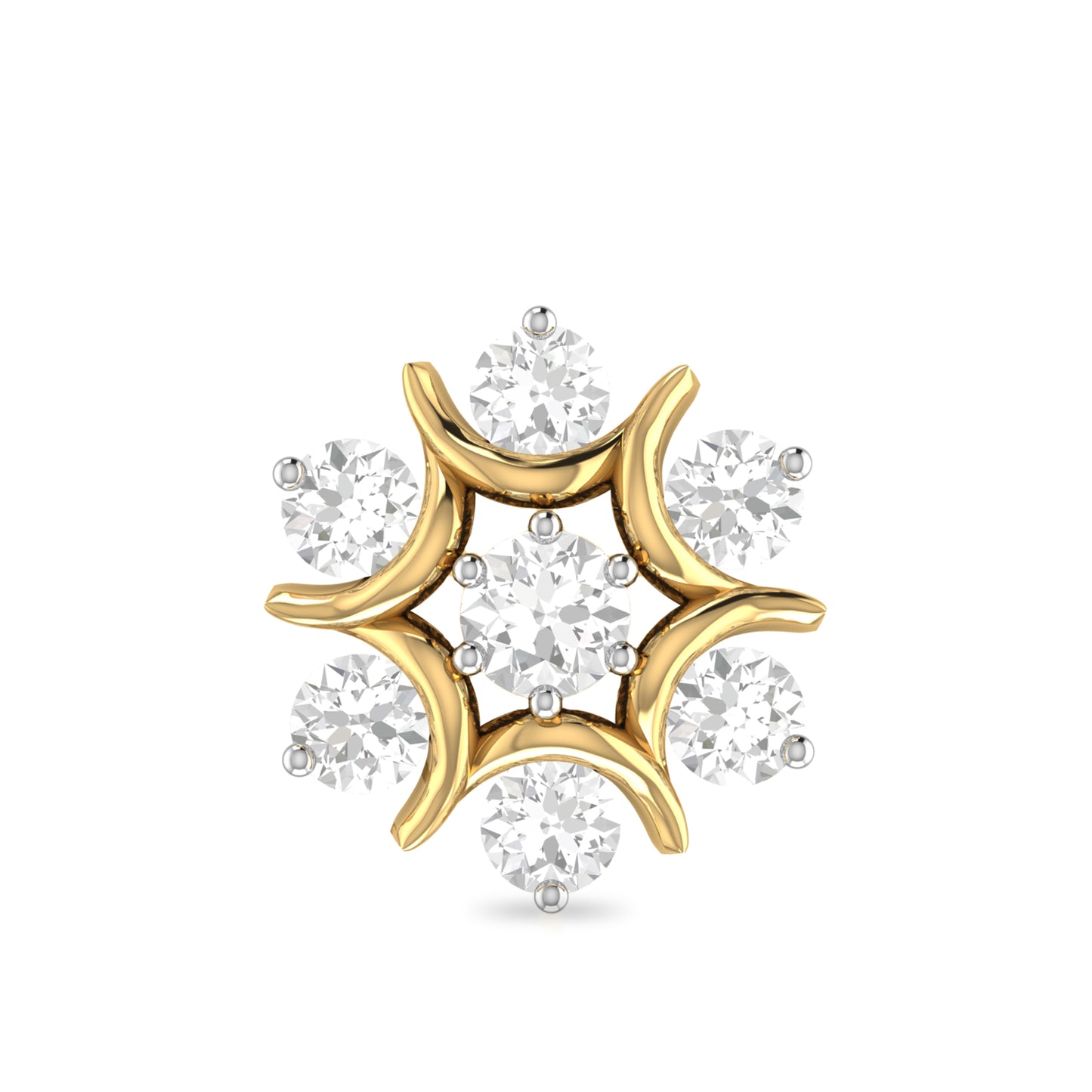 the rozmin diamond nosepin