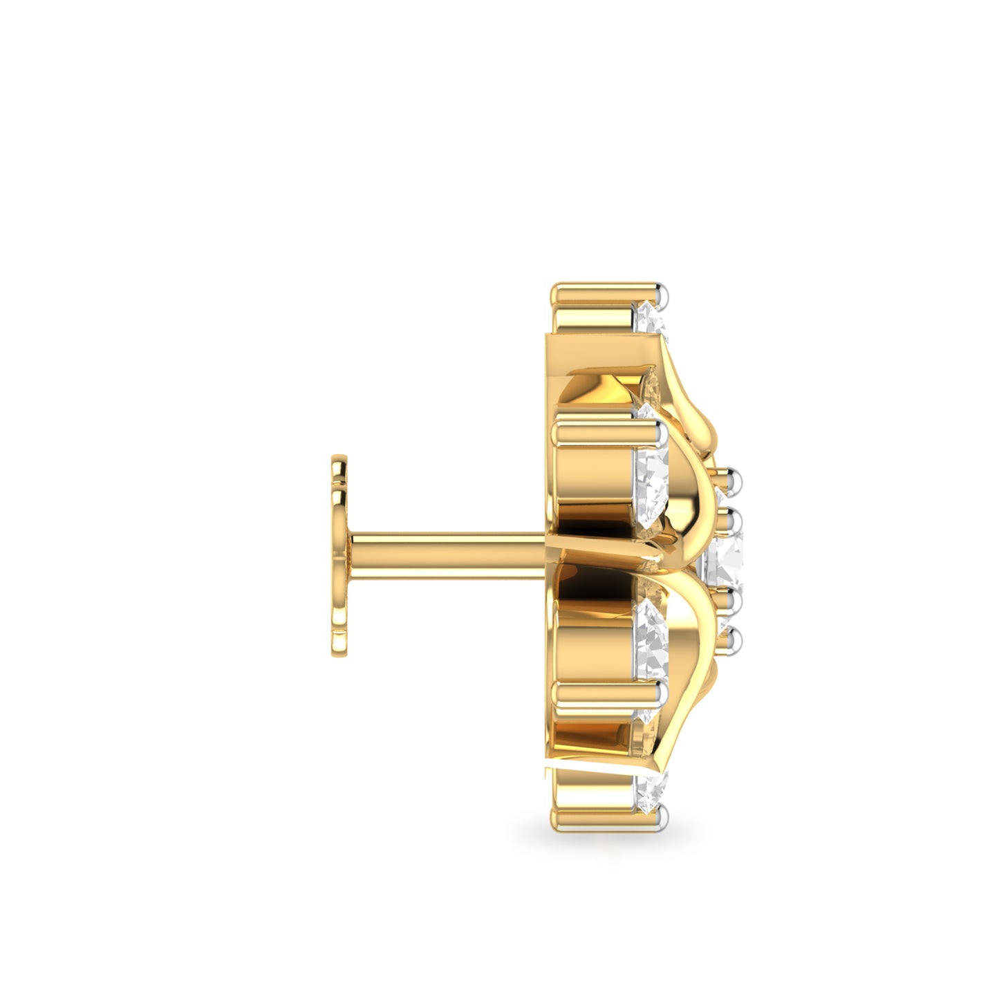 the rozmin diamond nosepin