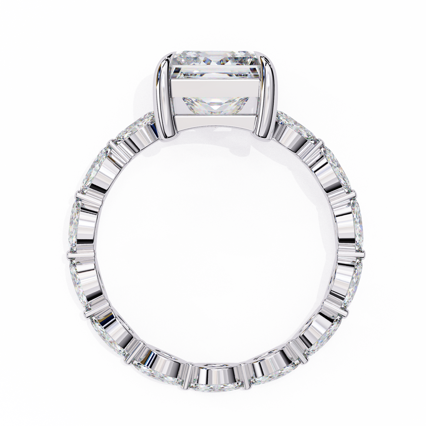 regal marquise princess lab grown diamond ring