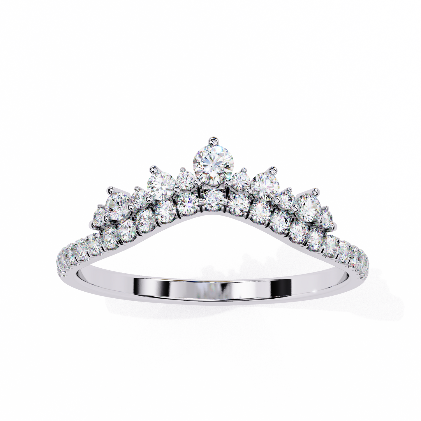 tiara spark lab grown diamond ring