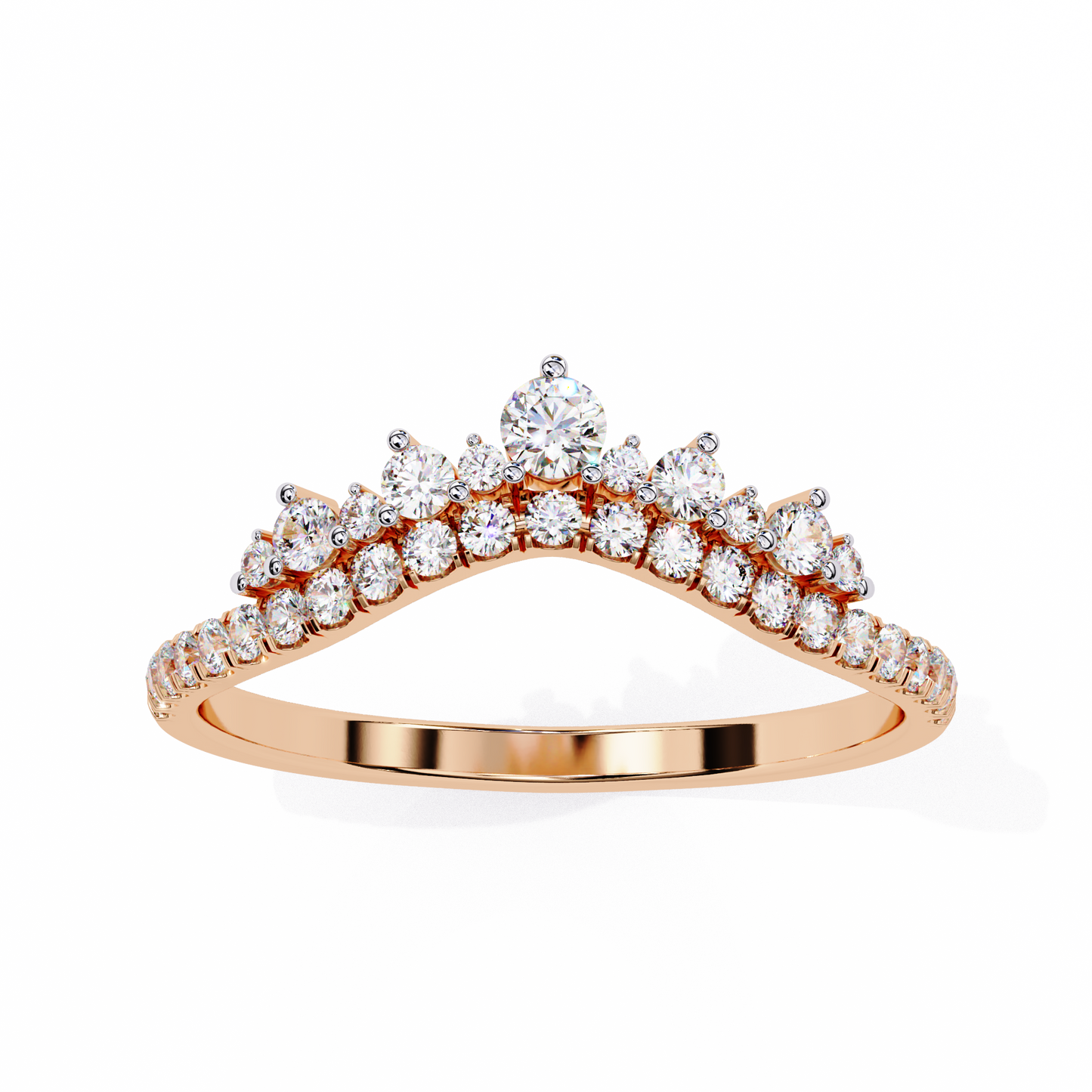 tiara spark lab grown diamond ring
