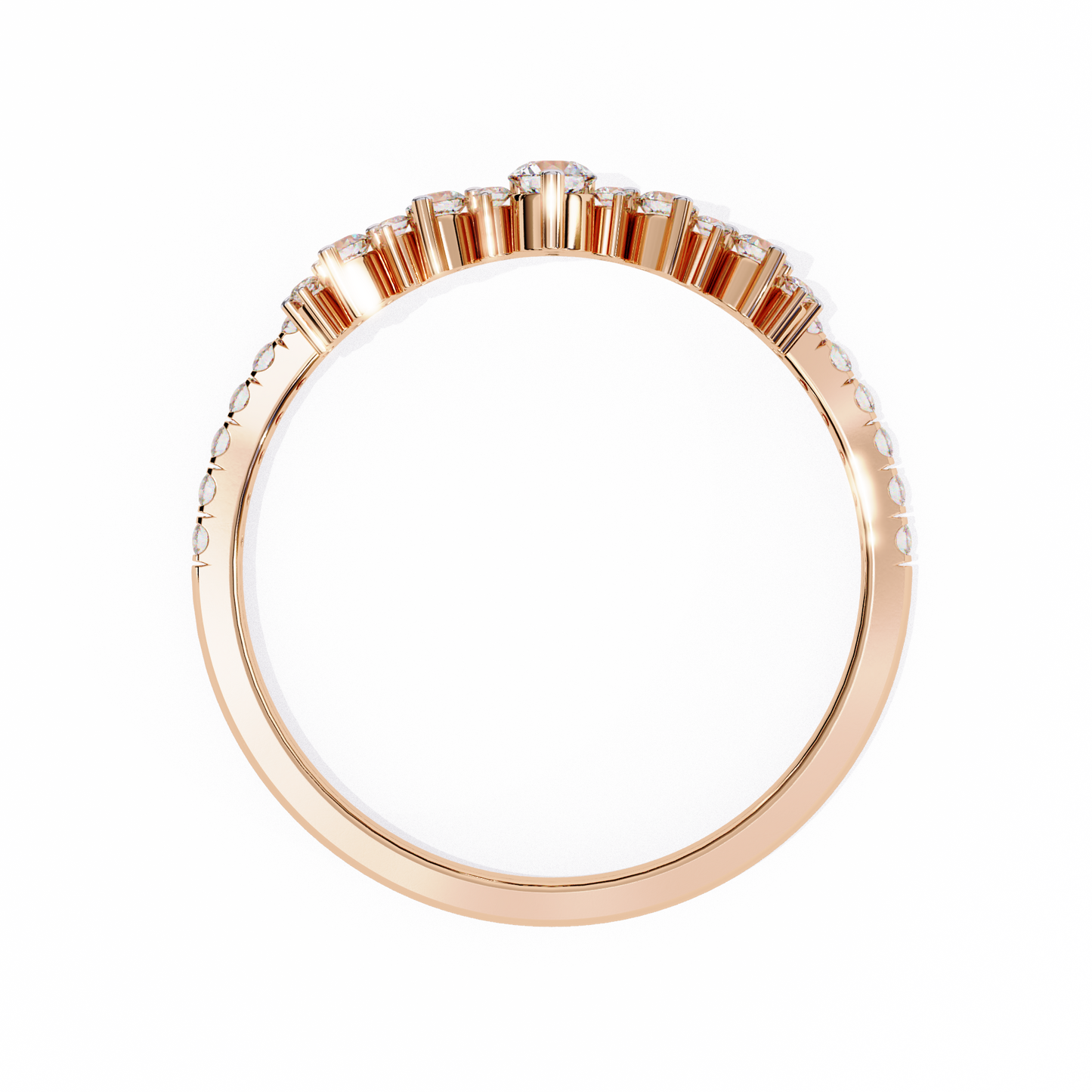 tiara spark lab grown diamond ring