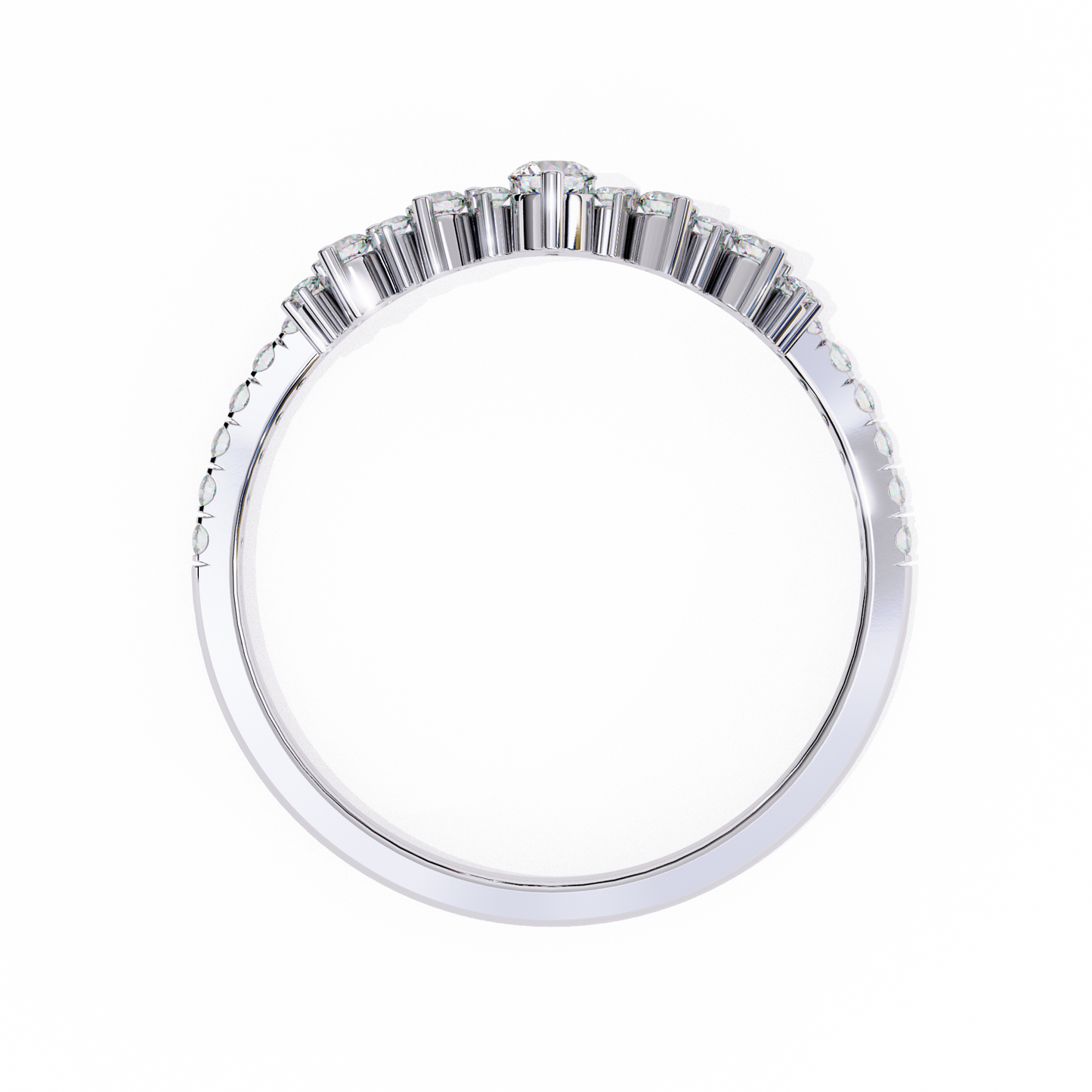 tiara spark lab grown diamond ring