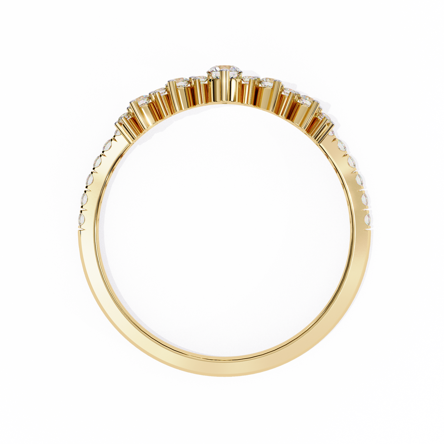 tiara spark lab grown diamond ring