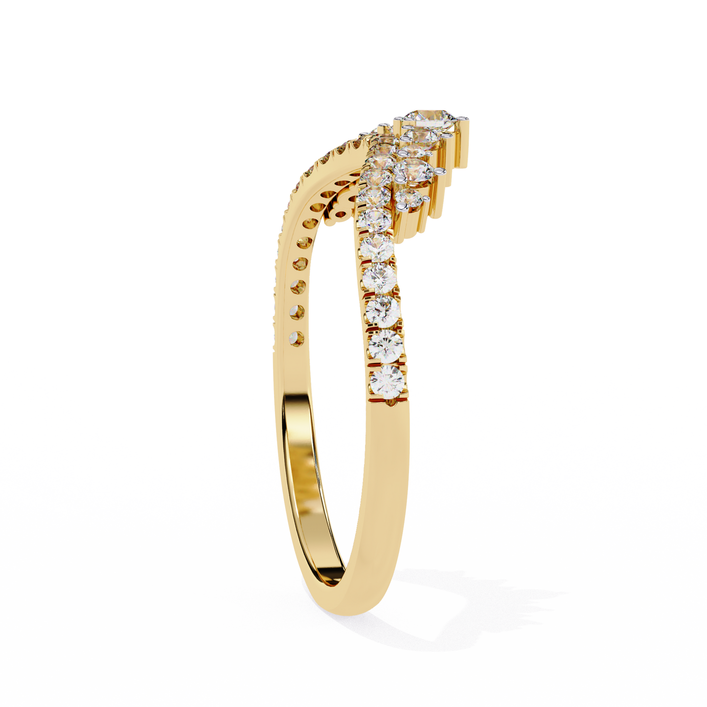 tiara spark lab grown diamond ring