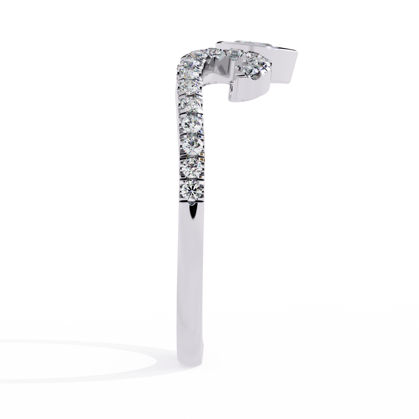 royal empress lab grown diamond ring