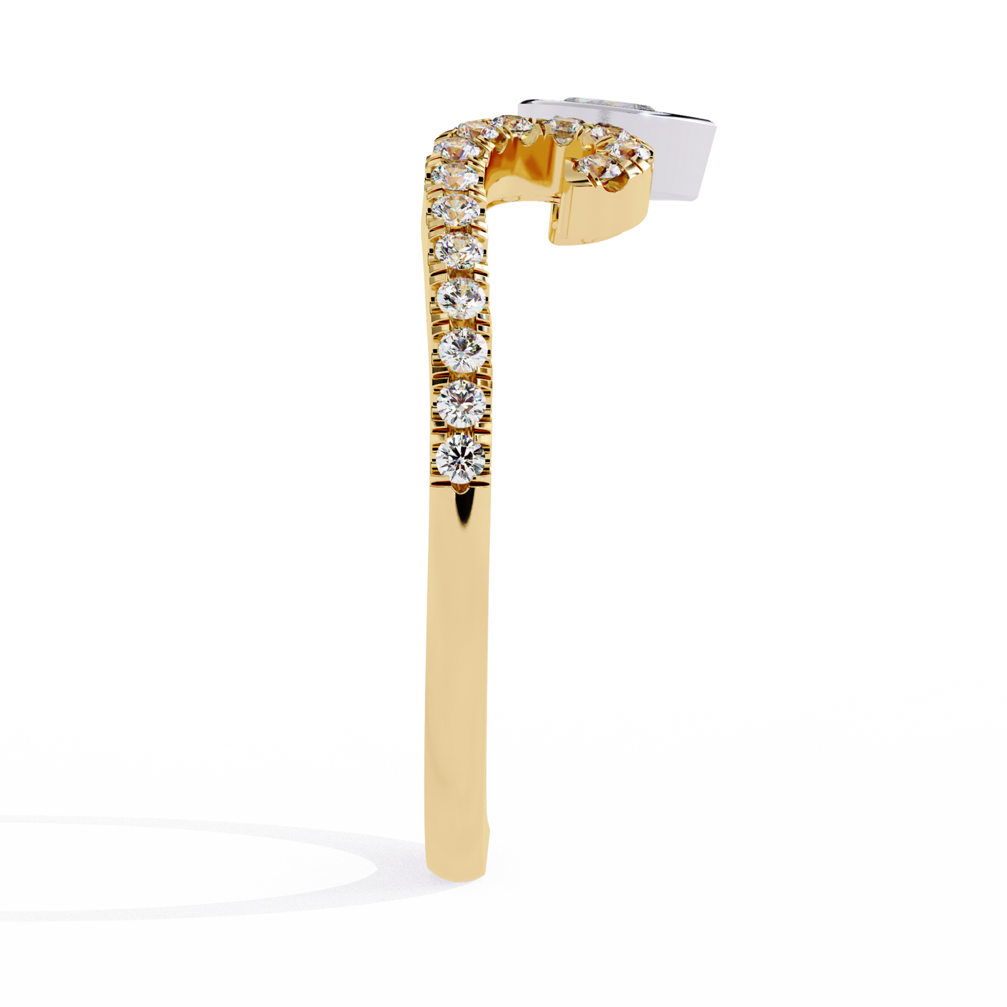 royal empress lab grown diamond ring