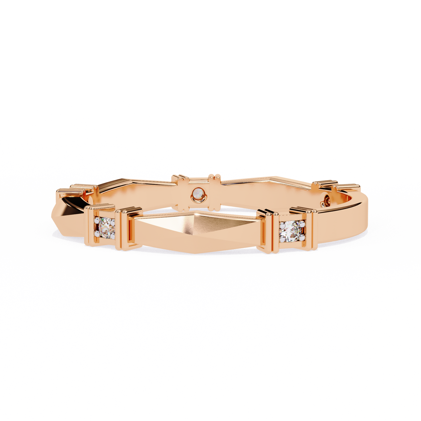 artisan crest lab grown diamond ring