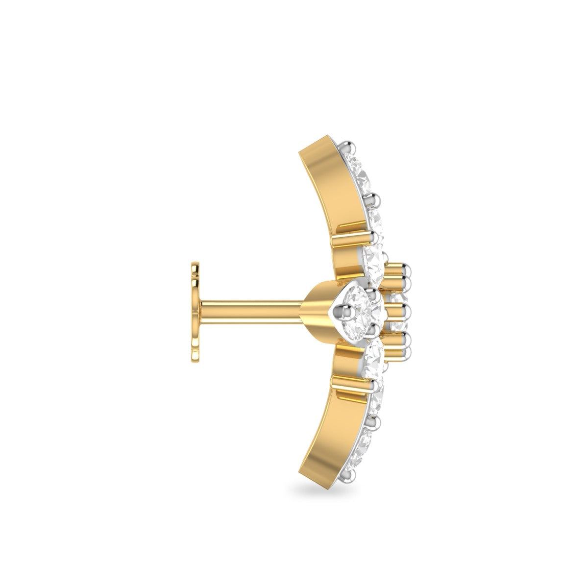 the basekka diamond nosepin