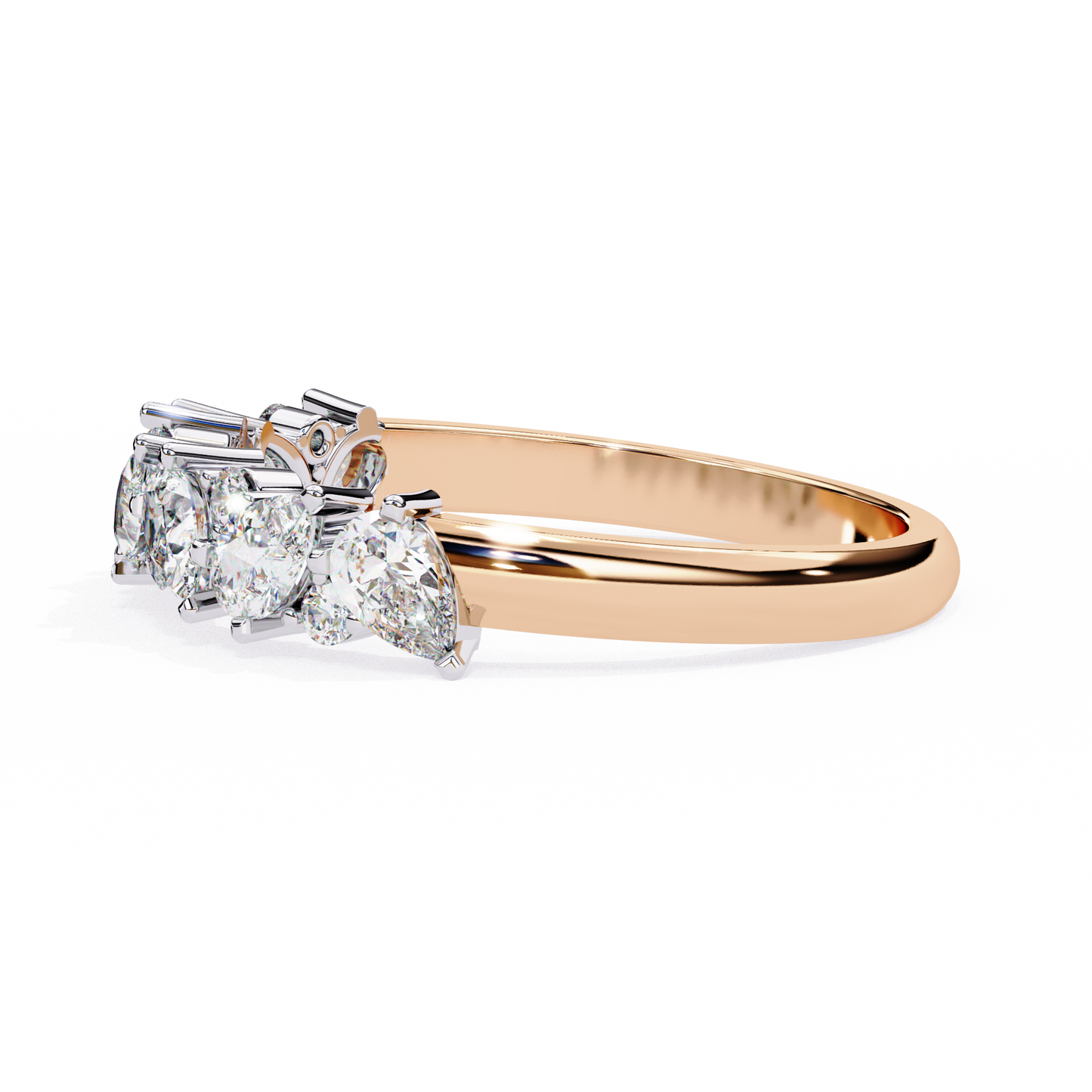 versa crown lab grown diamond ring