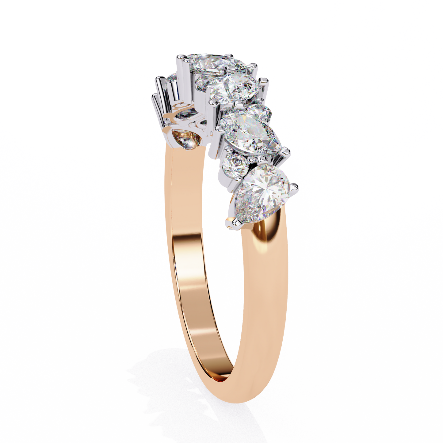 versa crown lab grown diamond ring