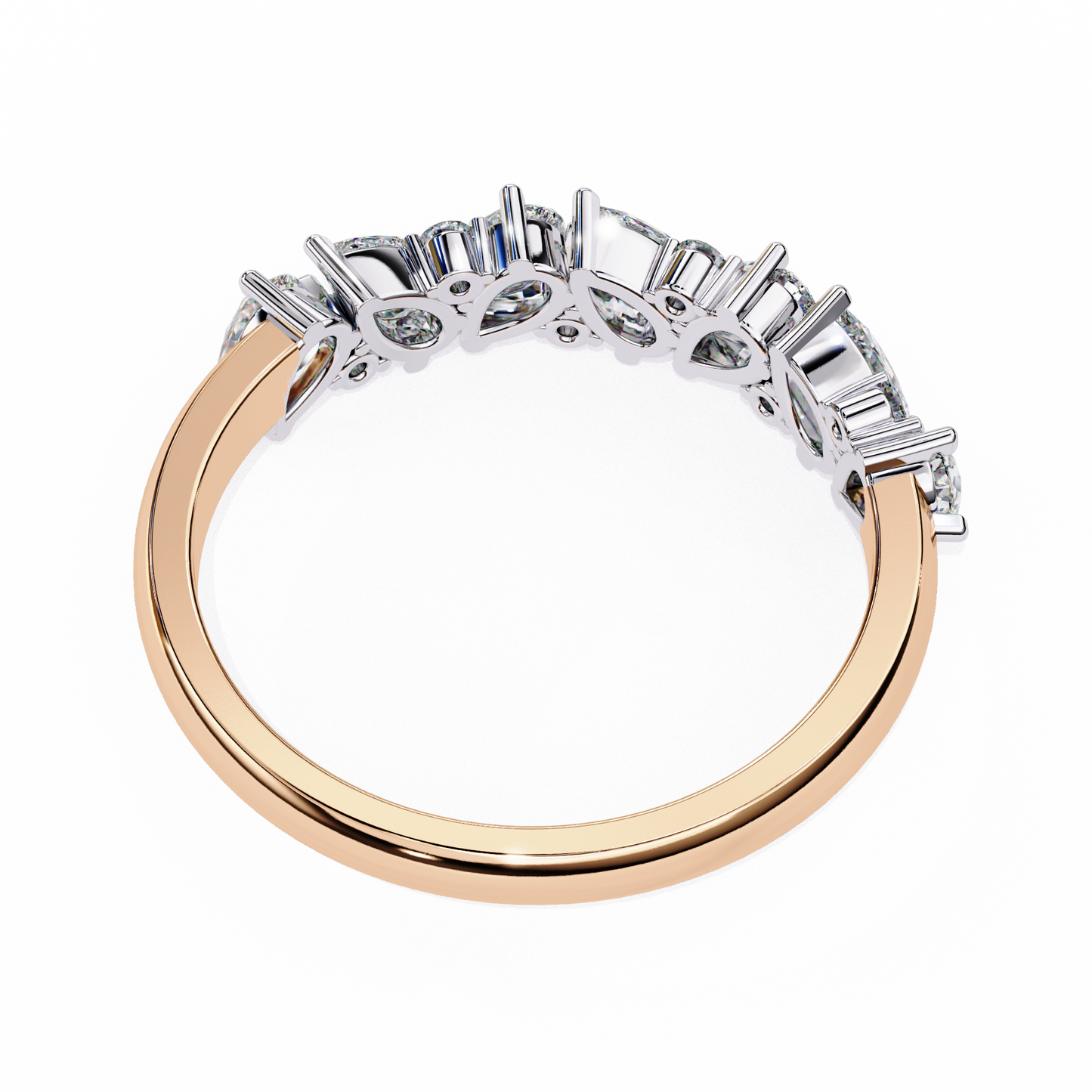 versa crown lab grown diamond ring