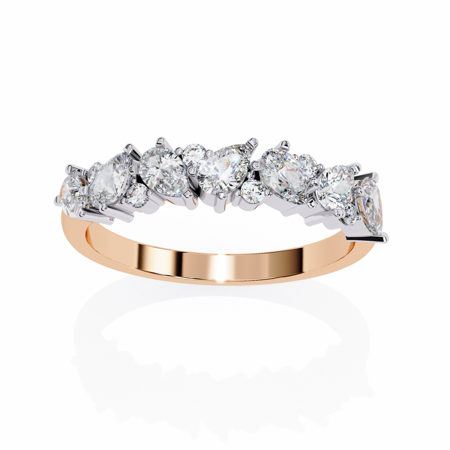 versa crown lab grown diamond ring