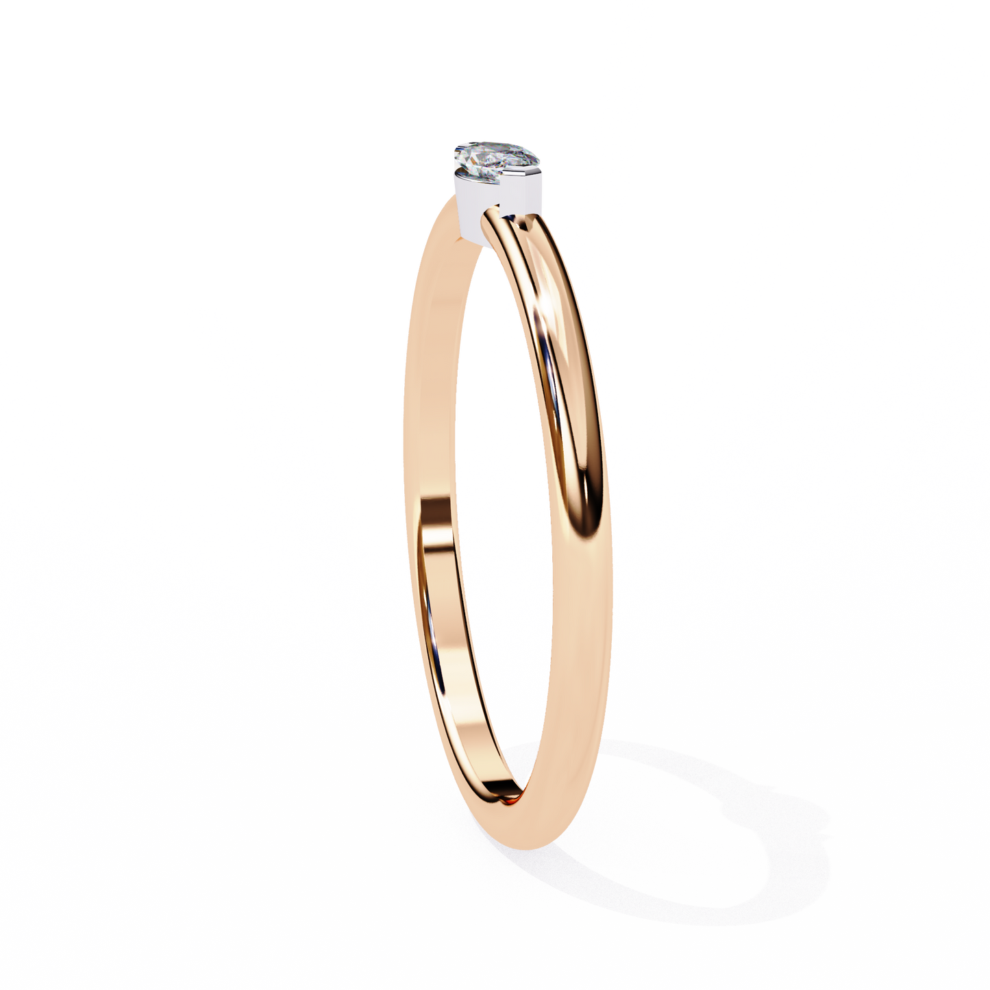 pure marquise lab grown diamond ring