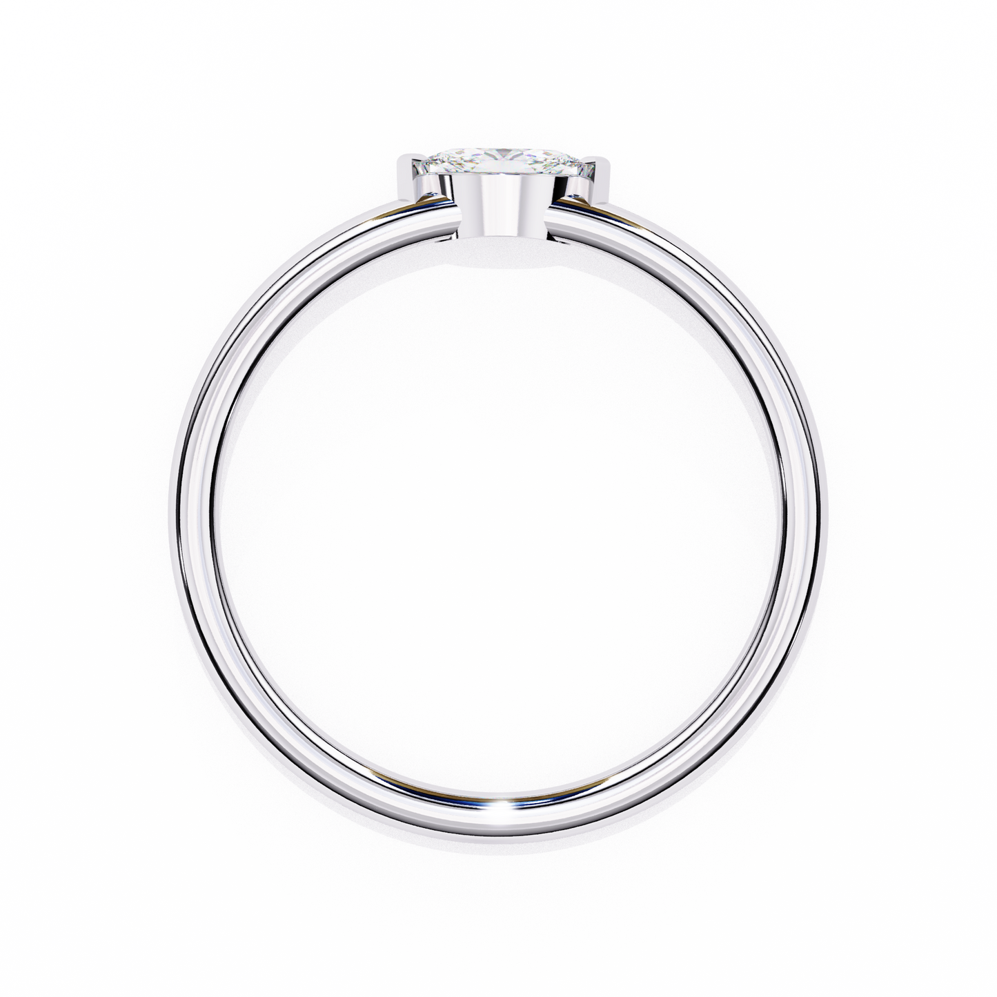 pure marquise lab grown diamond ring