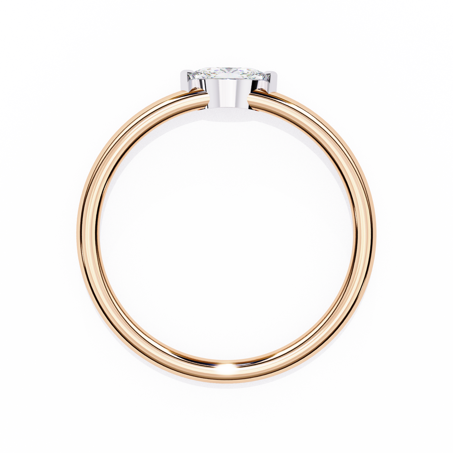 pure marquise lab grown diamond ring