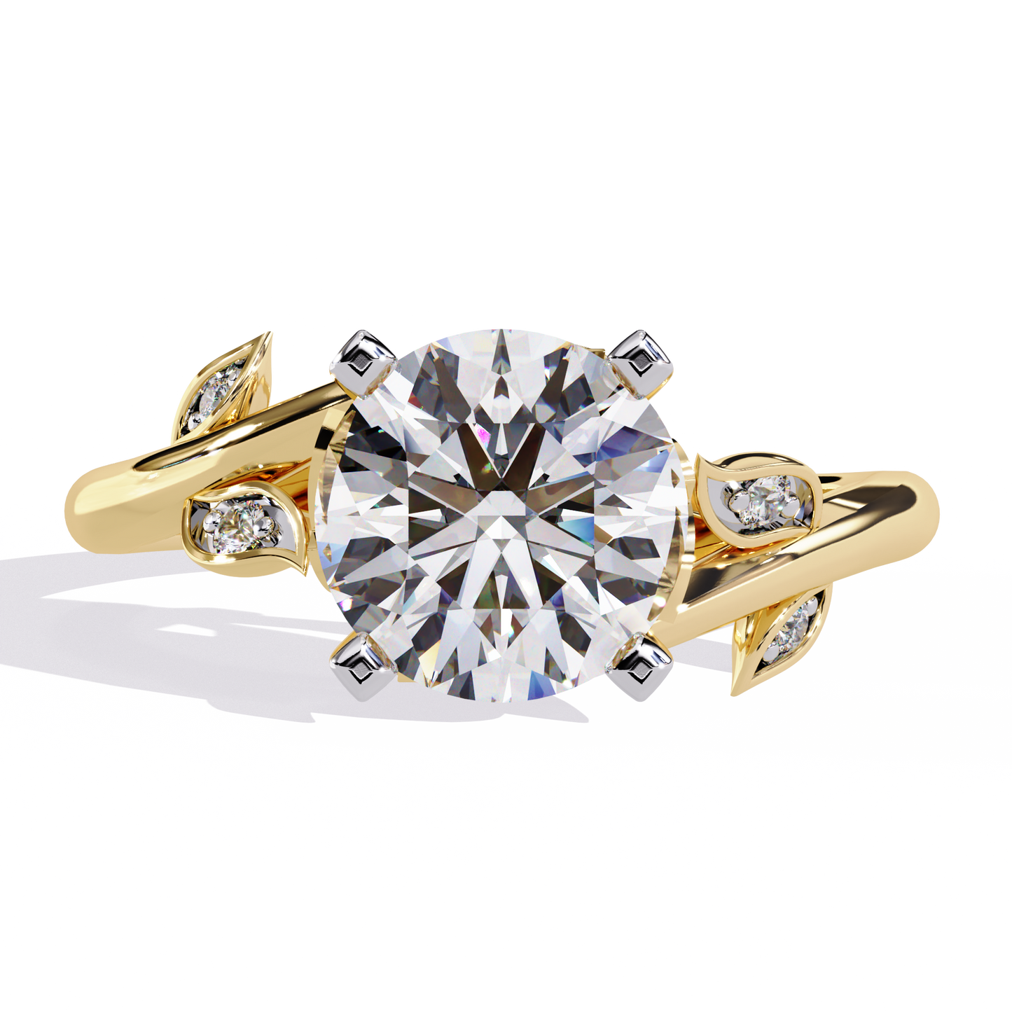 botanica solitaire lab grown diamond ring